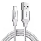 darrahopens Electronics > Computer Accessories UGREEN 60121 USB 2.0 Type-A to Type-C Male Nickel Plated Cable 1M (White)