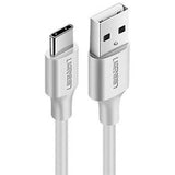 darrahopens Electronics > Computer Accessories UGREEN 60123 USB 2.0 Type-A to Type-C Male Nickel Plated 2M (White)