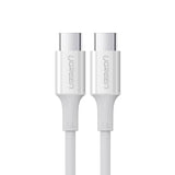darrahopens Electronics > Computer Accessories UGREEN 60552 USB-C 2.0 to TYPE-C Male to Male Data Cable 5A 2M White