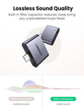 darrahopens Electronics > Computer Accessories UGREEN 70312 2-in-1 USB C to C and 3.5mm Adapter