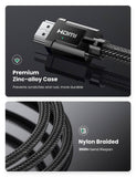 darrahopens Electronics > Computer Accessories UGREEN 70321 8K HDMI 2.1 Male to Male Cable 2M