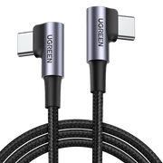 Darrahopens Electronics > Computer Accessories UGREEN 70529 60W Angle USB C to C Cable 1M