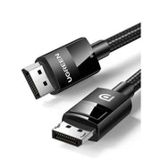 Darrahopens Electronics > Computer Accessories UGREEN 80390 DP V1.4 Male to Male Plastic Case Braided Cable 1M