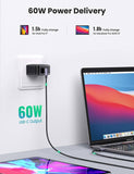 darrahopens Electronics > Computer Accessories UGREEN 80714 USB-C 2.0 to Angle USB-C Cable Black 3M