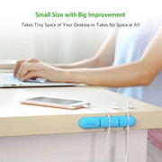 darrahopens Electronics > Computer Accessories UGREEN Cable Organizer (2pcs/pack) - Blue (30484)