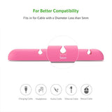 darrahopens Electronics > Computer Accessories UGREEN Cable Organizer (2pcs/pack) - Pink (30483)