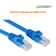 darrahopens Electronics > Computer Accessories UGREEN Cat6 UTP blue color 26AWG CCA LAN Cable 1M (11201)