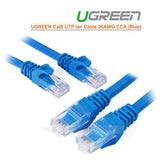 darrahopens Electronics > Computer Accessories UGREEN Cat6 UTP lan cable blue color 26AWG CCA 20M (11206)