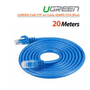 darrahopens Electronics > Computer Accessories UGREEN Cat6 UTP lan cable blue color 26AWG CCA 20M (11206)