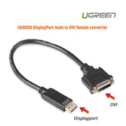 darrahopens Electronics > Computer Accessories UGREEN DisplayPort male to DVI female converter (20405)