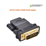 darrahopens Electronics > Computer Accessories UGREEN DVI (24+1) Male to HDMI Female adapter (20124)