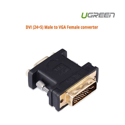 darrahopens Electronics > Computer Accessories UGREEN DVI (24+5) Male to VGA Female converter (20122)