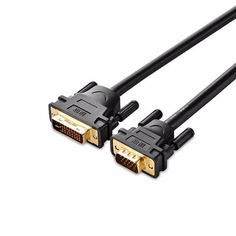 darrahopens Electronics > Computer Accessories UGREEN DVI (24+5) Male to VGA male Cable - Black 1.5M (11617)