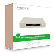 darrahopens Electronics > Computer Accessories UGREEN HDMI 1 x 2 Amplifier Splitter Zinc Alloy (40276)