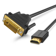 darrahopens Electronics > Computer Accessories UGREEN HDMI To DVI 24+1 Cable 1M (30116)