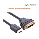 darrahopens Electronics > Computer Accessories UGREEN HDMImale to DVI female adapter cable (20136)
