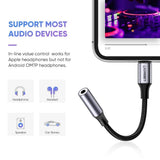 darrahopens Electronics > Computer Accessories UGREEN iPhone to 3.5 Female Adaptor 30756