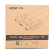 darrahopens Electronics > Computer Accessories UGREEN MHL Micro USB 11 Pin to HDMI Adater Cable 2M (20139)