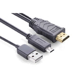 darrahopens Electronics > Computer Accessories UGREEN MHL Micro USB 11 Pin to HDMI Adater Cable 2M (20139)