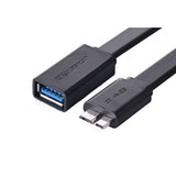 darrahopens Electronics > Computer Accessories UGREEN Micro USB 3.0 OTG flat cable for Note 3/S4/S5 (10801)