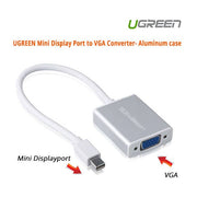 darrahopens Electronics > Computer Accessories UGREEN Mini Display Port to VGA Converter (10403)