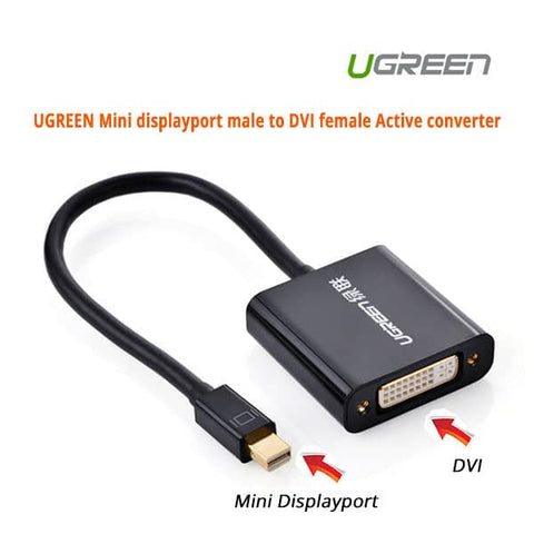 darrahopens Electronics > Computer Accessories UGREEN Mini displayport male to DVI female Active converter (10448)