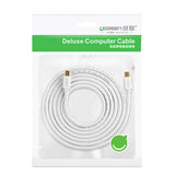 darrahopens Electronics > Computer Accessories UGREEN Mini DP Male to Male Cable 2M (10429)