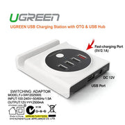 darrahopens Electronics > Computer Accessories UGREEN Multifunction USB Charging Station with OTG USB Hub (20352)