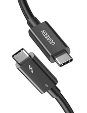 darrahopens Electronics > Computer Accessories UGreen Thunderbolt 3 USB C Cable 0.5M (80324)