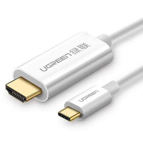 darrahopens Electronics > Computer Accessories UGreen TypeC to HDMI 1.5M Cable White 30841