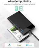 darrahopens Electronics > Computer Accessories UGREEN USB-C 2.5-inch Hard Drive Box 50743
