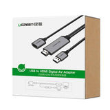 darrahopens Electronics > Computer Accessories UGreen USB to HDMI Digital AV Adapter 50291