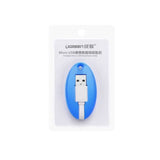 darrahopens Electronics > Computer Accessories UGREEN USB to Micro USB Key Chain Cable - Blue (30309)