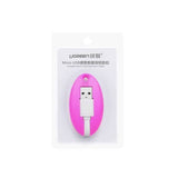 darrahopens Electronics > Computer Accessories UGREEN USB to Micro USB Key Chain Cable - Pink (30310)