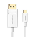 darrahopens Electronics > Computer Accessories UGREEN USB Type C to DP Cable 1.5m (White) 40420