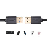 darrahopens Electronics > Computer Accessories UGREEN USB3.0 A male to A male cable 2M Black (10371)