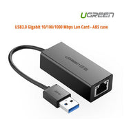darrahopens Electronics > Computer Accessories UGREEN USB3.0 Gigabit 10/100/1000 Mbps Network Adapter (20256)