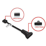 darrahopens Electronics > Computer Accessories USB 3.0 INTERNAL FEMALE  TO MAINBOARD USB 2.0 HEAD cable