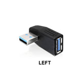 Darrahopens Electronics > Computer Accessories USB 3.0 Vertical Left  Male to Mini USB Female Plug Adapters