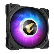 Darrahopens Electronics > Computers & Tablets GIGABYTE AORUS120 ARGB Fan for Gigabyte AIO Liquid CPU Coolers, 120mm