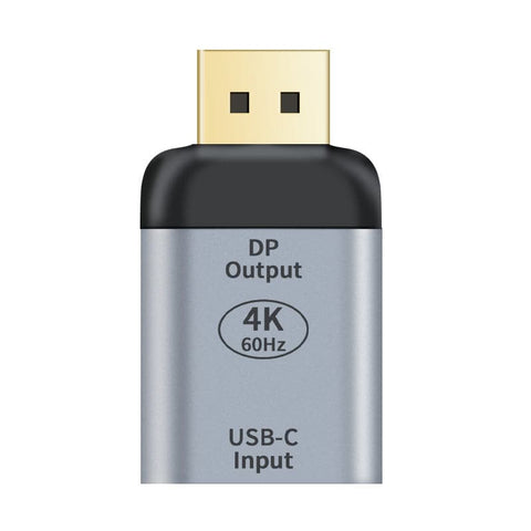 darrahopens Electronics > Mobile Accessories ASTROTEK USB-C to DP DisplayPort Female to Male Adapter support 4K@60Hz Aluminum shell Gold plating for Windows Android Mac OS