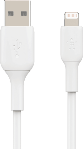 Darrahopens Electronics > Mobile Accessories Belkin BoostCharge Lightning to USB Cable 1m CAA001BT1MWH