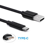 darrahopens Electronics > Mobile Accessories CHOETECH AC0004 USB-A to USB-C Charge & Sync Cable 3M Black