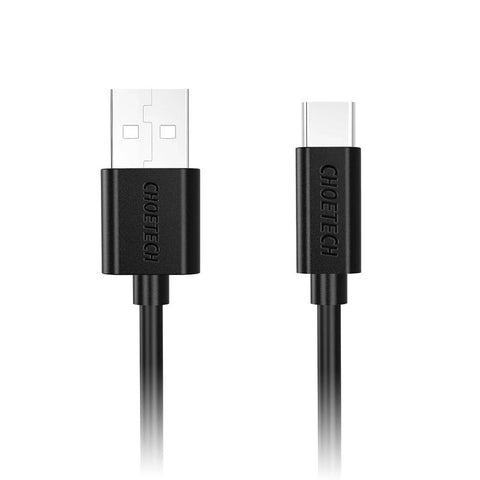 darrahopens Electronics > Mobile Accessories CHOETECH AC0004 USB-A to USB-C Charge & Sync Cable 3M Black