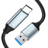 darrahopens Electronics > Mobile Accessories CHOETECH AC0007-102GY USB 3.0 Type-A to Type-C Cable 2M