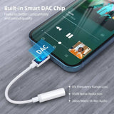 darrahopens Electronics > Mobile Accessories CHOETECH AUX005 iPhone 8-pin to 3.5mm Headphone Adapter