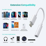 darrahopens Electronics > Mobile Accessories CHOETECH AUX005 iPhone 8-pin to 3.5mm Headphone Adapter