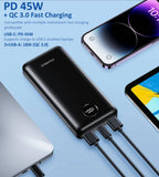 Darrahopens Electronics > Mobile Accessories CHOETECH B653 PD45W 20000mAh Power Bank