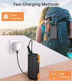 Darrahopens Electronics > Mobile Accessories CHOETECH B658 10000mAh Solar Power Bank