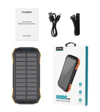 Darrahopens Electronics > Mobile Accessories CHOETECH B658 10000mAh Solar Power Bank